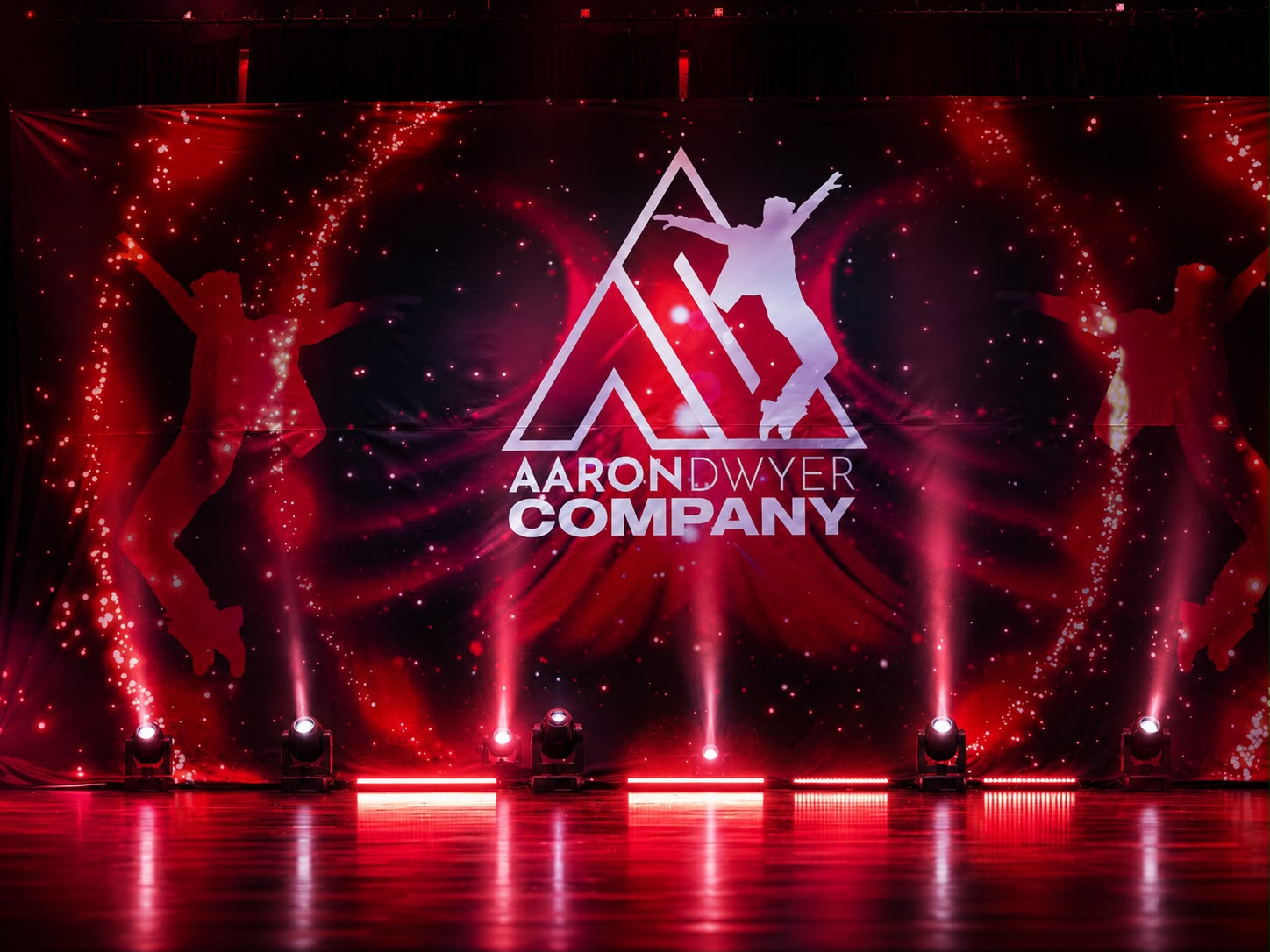Professional AD stage setup representing performance opportunities.